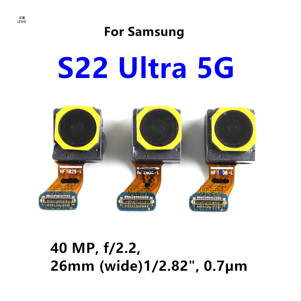 Front Facing Camera For Samsung Galaxy S22 Ultra 5G SM-S908 S908B S908U S908E Top Frontal Selfie Camera
Front Facing Camera For Samsung Galaxy S22 Ultra 5G SM-S908 S908B S908U S908E Top Frontal Selfie Camera