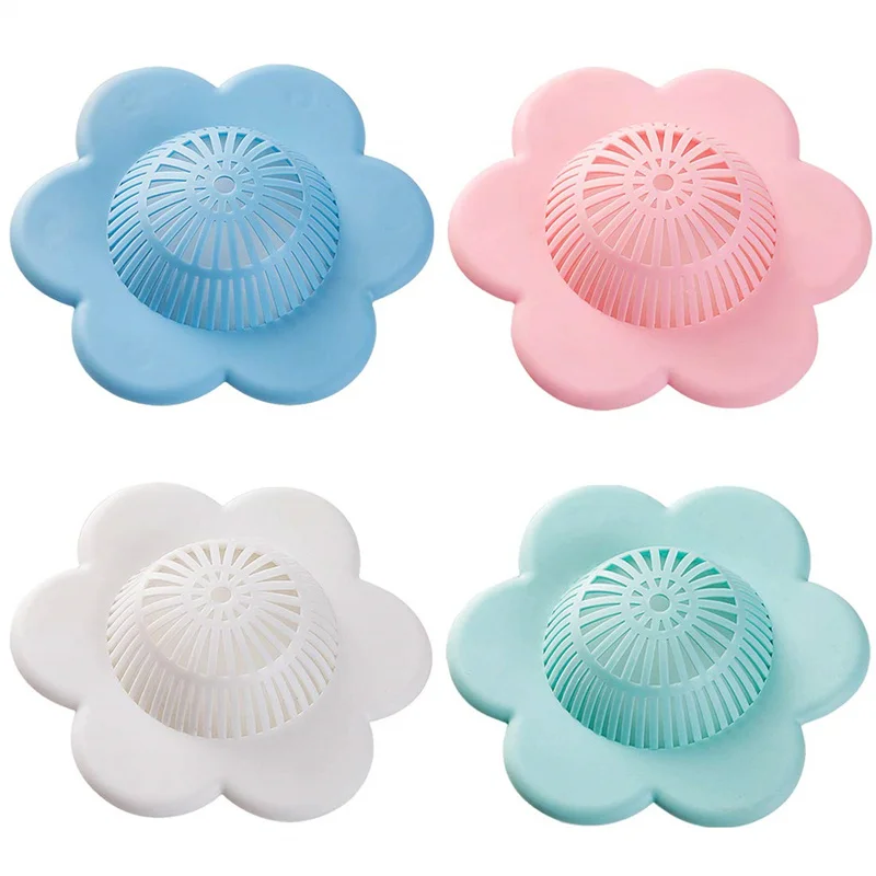 4pcs Hair Catcher Silicone Hair Stopper Shower Drain Covers with Suction Cups Suit for Bathroom Bathtub and Kitchen
4pcs Hair Catcher Silicone Hair Stopper Shower Drain Covers with Suction Cups Suit for Bathroom Bathtub and Kitchen