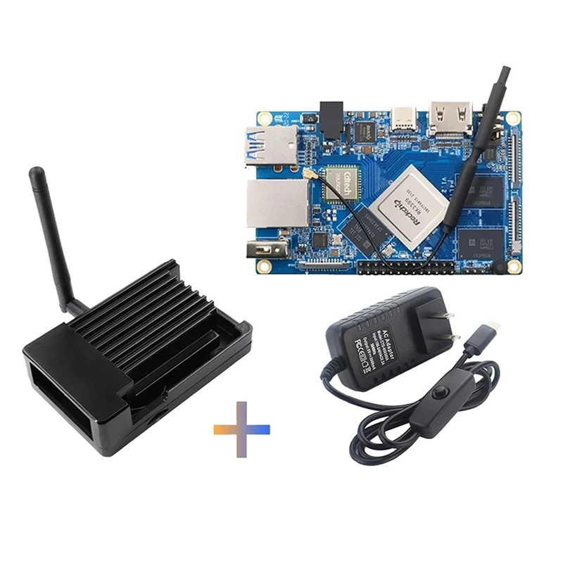 Для Orange Pi 4 LTS + корпус из алюминиевого сплава + Power RK3399 4G RAM + 16G EMMC Android Ubuntu Debian макетная плата US Plug
Для Orange Pi 4 LTS + корпус из алюминиевого сплава + Power RK3399 4G RAM + 16G EMMC Android Ubuntu Debian макетная плата US Plug