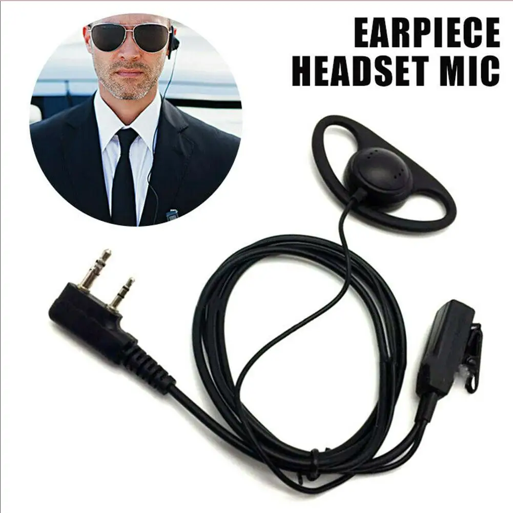 2-pin D-Shape Clip Ear PPT Earpiece Earhook For Baofeng Walkie Talkie K Head Hanging Headset For Midland Alan
2-pin D-Shape Clip Ear PPT Earpiece Earhook For Baofeng Walkie Talkie K Head Hanging Headset For Midland Alan