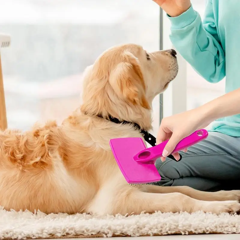 Cat Brush Remove Hair Pet Hair Removal Comb Needle for Cats Grooming Brush Stainless Steel Dog Combs Brushes Cat Accessories
Cat Brush Remove Hair Pet Hair Removal Comb Needle for Cats Grooming Brush Stainless Steel Dog Combs Brushes Cat Accessories