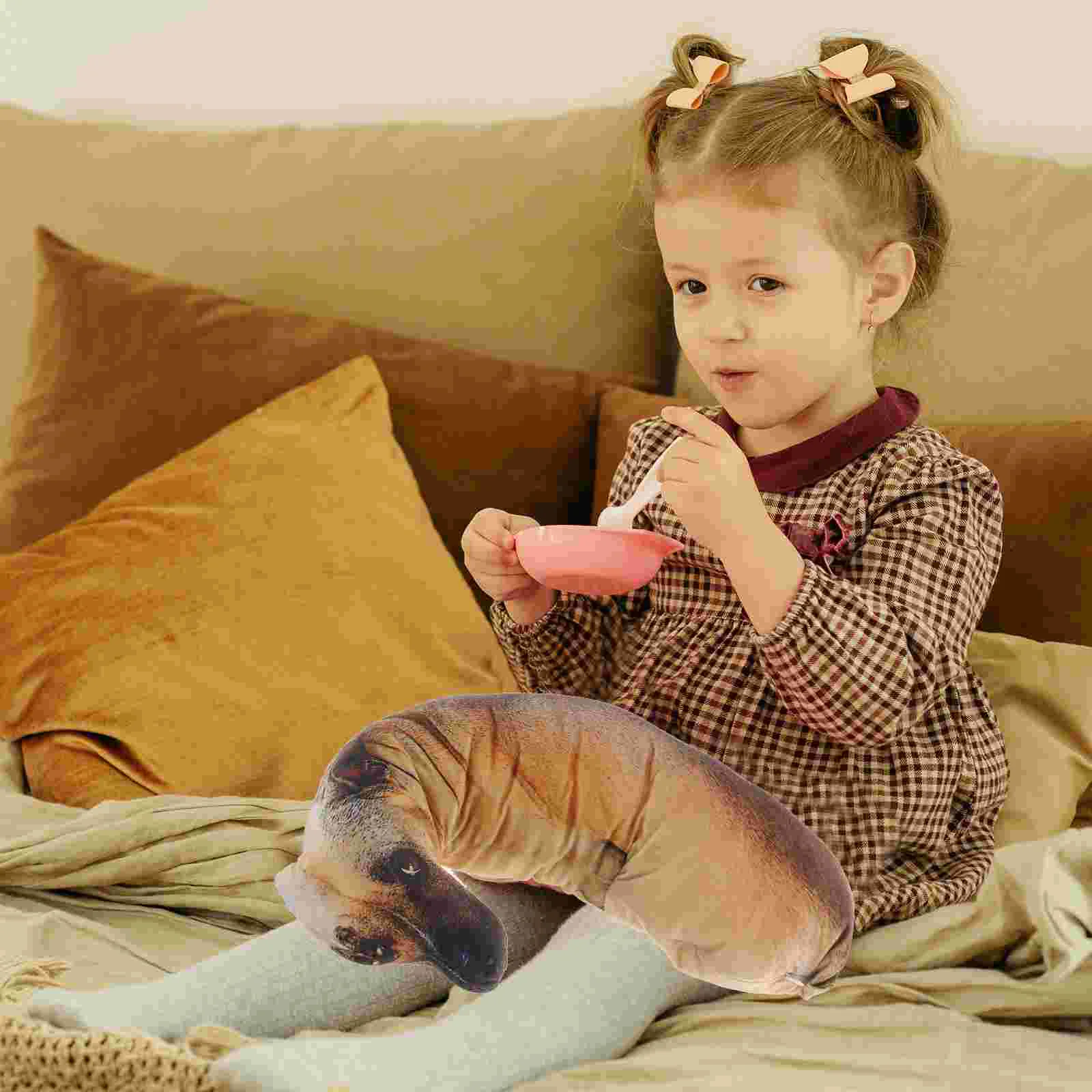 1Pc 3D Dog Throw Pillow Hound Inu Dog Plush Pillow Hound Stuffed Animal Long Dog Plush Body Pillow Girls Boys Suitable Bed
1Pc 3D Dog Throw Pillow Hound Inu Dog Plush Pillow Hound Stuffed Animal Long Dog Plush Body Pillow Girls Boys Suitable Bed
