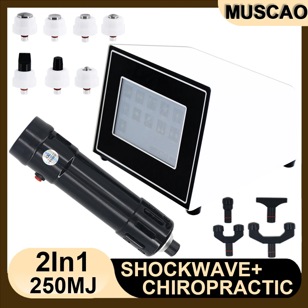  250MJ Shockwave Therapy Machine ED Treatment Limbs Joint Correction Nursing Massage Relief Shoulder Waist Pain 2In1
250MJ Shockwave Therapy Machine ED Treatment Limbs Joint Correction Nursing Massage Relief Shoulder Waist Pain 2In1