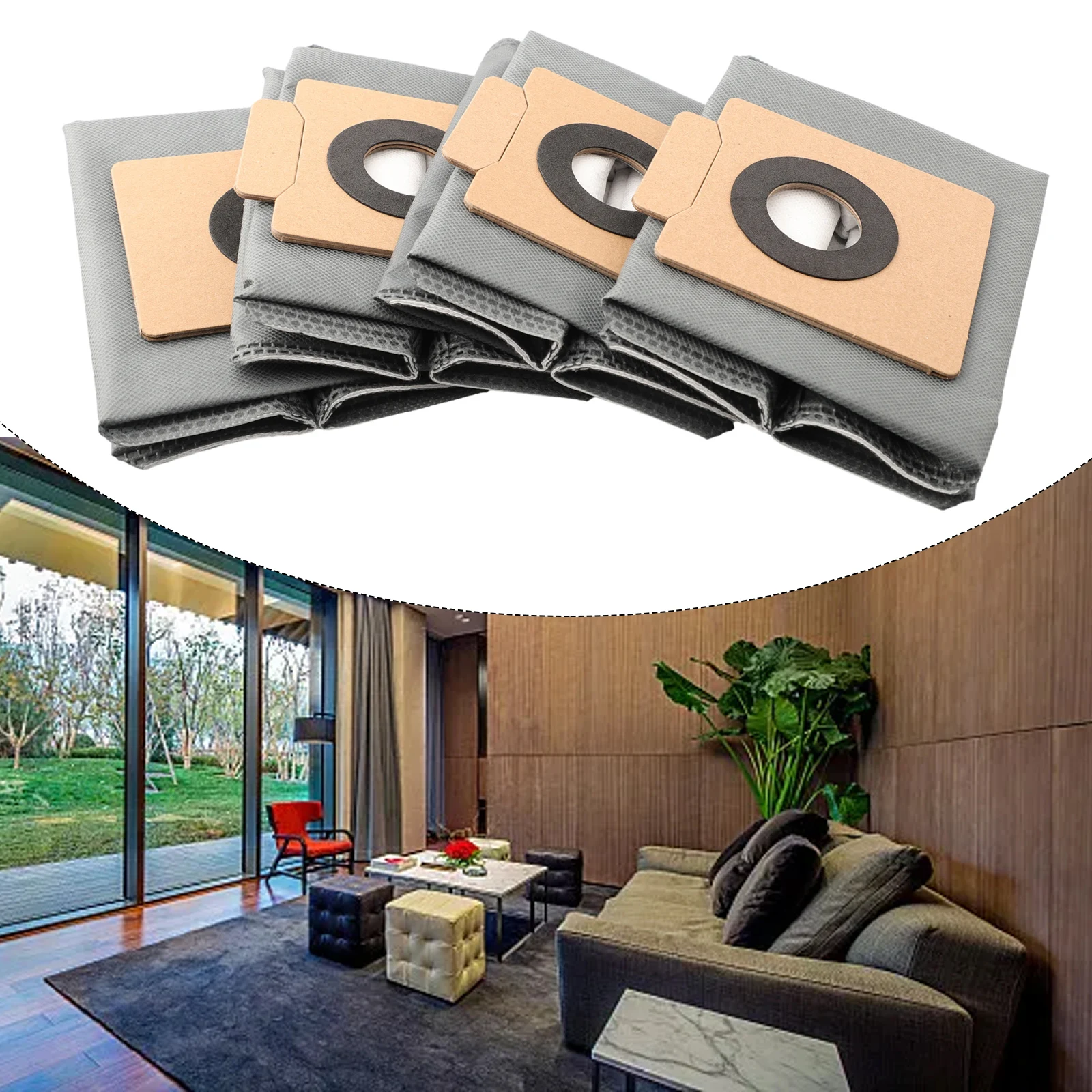 4PCS Dust Bags For Eufy Clean X8 Pro Robot Vacuum Self-Empty Station Home Supplies Parts Vacuum Cleaner Accessories
4PCS Dust Bags For Eufy Clean X8 Pro Robot Vacuum Self-Empty Station Home Supplies Parts Vacuum Cleaner Accessories