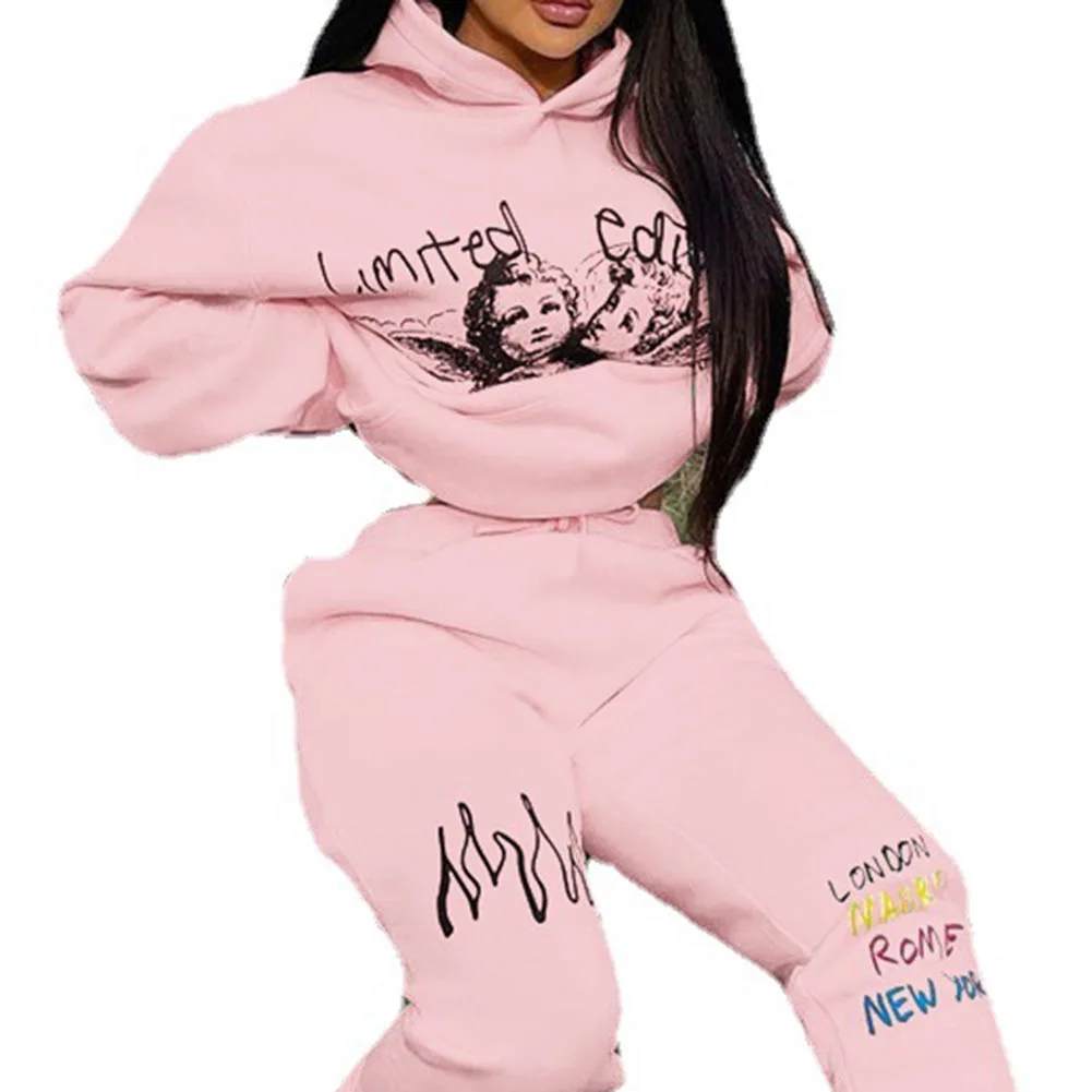 Newest Daily Sweatshirt Set Woman Clothes High Collar Hooded Sweatshirt Printed Drawstring Hoodie Women Casual Wear
Newest Daily Sweatshirt Set Woman Clothes High Collar Hooded Sweatshirt Printed Drawstring Hoodie Women Casual Wear