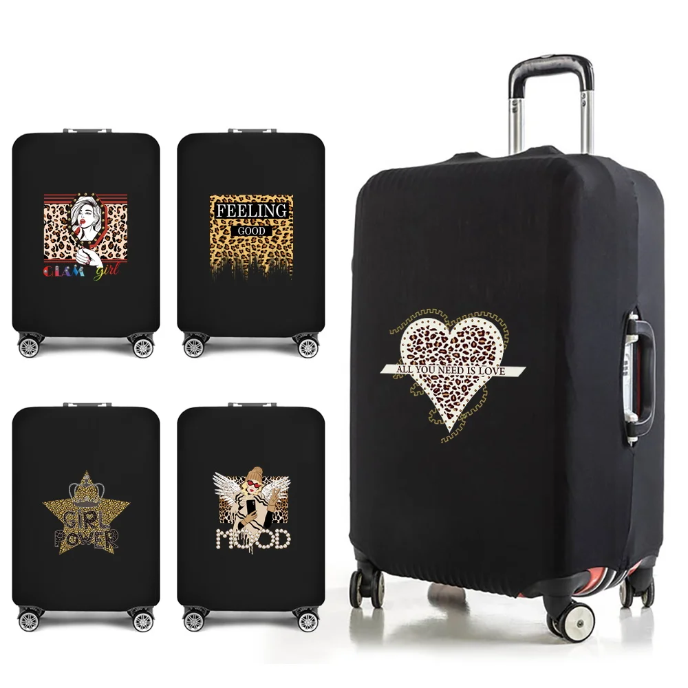 Travel Essentials Suitcase Protective Case Leopard Print for 18-32 Inch Holiday Traveling Accessories Trolley Dust Luggage Cover
Travel Essentials Suitcase Protective Case Leopard Print for 18-32 Inch Holiday Traveling Accessories Trolley Dust Luggage Cover