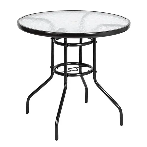 31.5'' Outdoor Round Table Round Tempered Glass Metal Table Camping Desk for Hiking Climbing Fishing Picnic
31.5'' Outdoor Round Table Round Tempered Glass Metal Table Camping Desk for Hiking Climbing Fishing Picnic