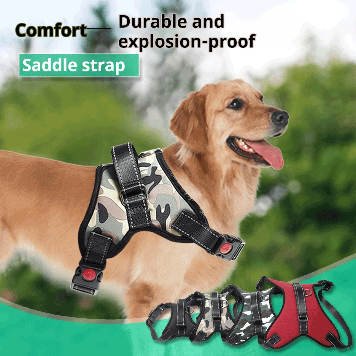 Popular Pet Riot-Proof Lackey Collar, Dog Vest Collar Adjustment Is Suitable For Small, Medium And Large Dog Walking
Popular Pet Riot-Proof Lackey Collar, Dog Vest Collar Adjustment Is Suitable For Small, Medium And Large Dog Walking