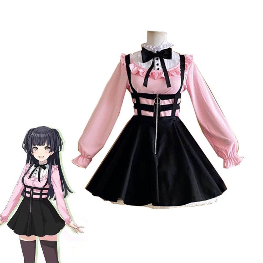 Unisex Anime Cos Mayuzumi Fuyuko Cosplay Costumes Halloween Christmas Party Uniform Suits
Unisex Anime Cos Mayuzumi Fuyuko Cosplay Costumes Halloween Christmas Party Uniform Suits