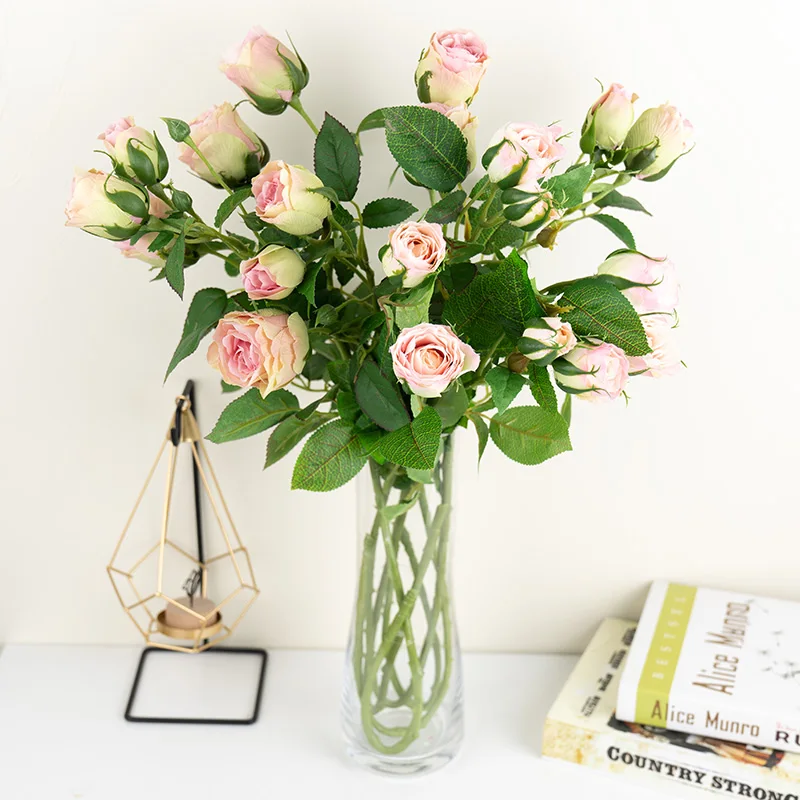 65cm Silk Artificial Flower White Rose Wedding Party Decoration Home Table Fake Flower High Quality Simulation Bouquet
65cm Silk Artificial Flower White Rose Wedding Party Decoration Home Table Fake Flower High Quality Simulation Bouquet