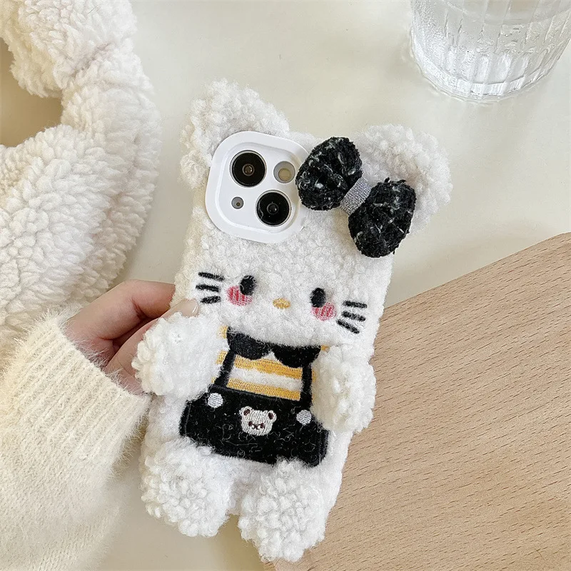 Hello Kitty Sanrio Anime Kawaii Phone Case Cute Cartoon New Plush Protective Cover for IPhone 11 12 13 14 15 Pro Max Series
Hello Kitty Sanrio Anime Kawaii Phone Case Cute Cartoon New Plush Protective Cover for IPhone 11 12 13 14 15 Pro Max Series