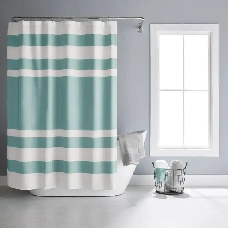 

Weave Stripe 90 Degree Turn Shower Curtain 72x72, Restroom curtains set Strawberry shower curtain Crip gang Cortina de ducha de