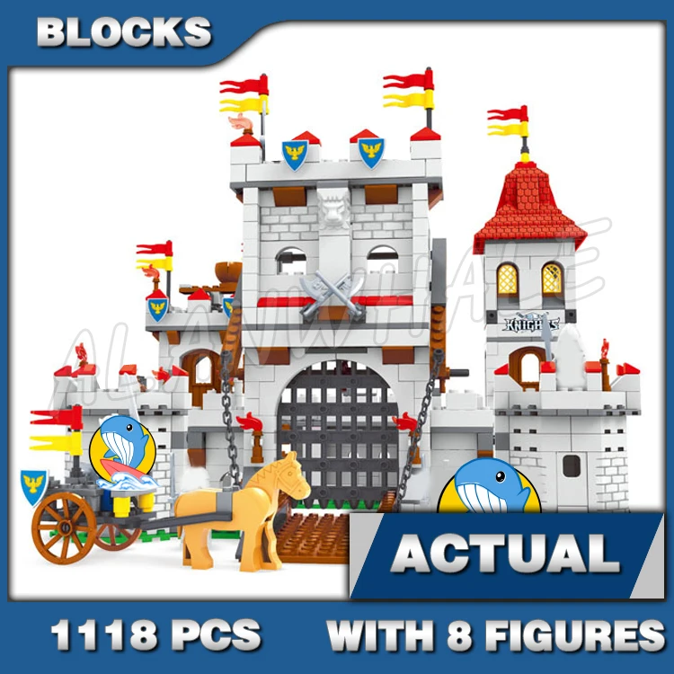 1118pcs Medieval Knights Kingdom Drawbridge Fortress Catapults Castle Tower 27110 Building Blocks Sets Compatible With Model
1118pcs Medieval Knights Kingdom Drawbridge Fortress Catapults Castle Tower 27110 Building Blocks Sets Compatible With Model