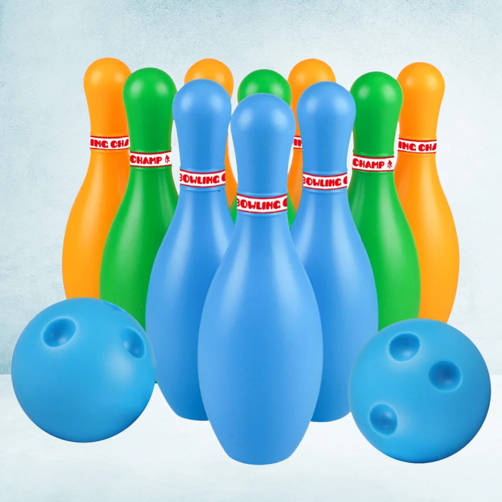 Bowling Set Sports 18cm Kids Educational Toys Ball And Pins Bowling Toys Plastic Gutterball Funny Bowling (Random Color)
Bowling Set Sports 18cm Kids Educational Toys Ball And Pins Bowling Toys Plastic Gutterball Funny Bowling (Random Color)