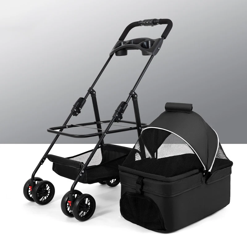 Outdoor Luxury Foldable Portable 4 Wheels Pet Carrier Trolley Travel Carriage Cat Dog Stroller Detachable Carrier Trolley
Outdoor Luxury Foldable Portable 4 Wheels Pet Carrier Trolley Travel Carriage Cat Dog Stroller Detachable Carrier Trolley