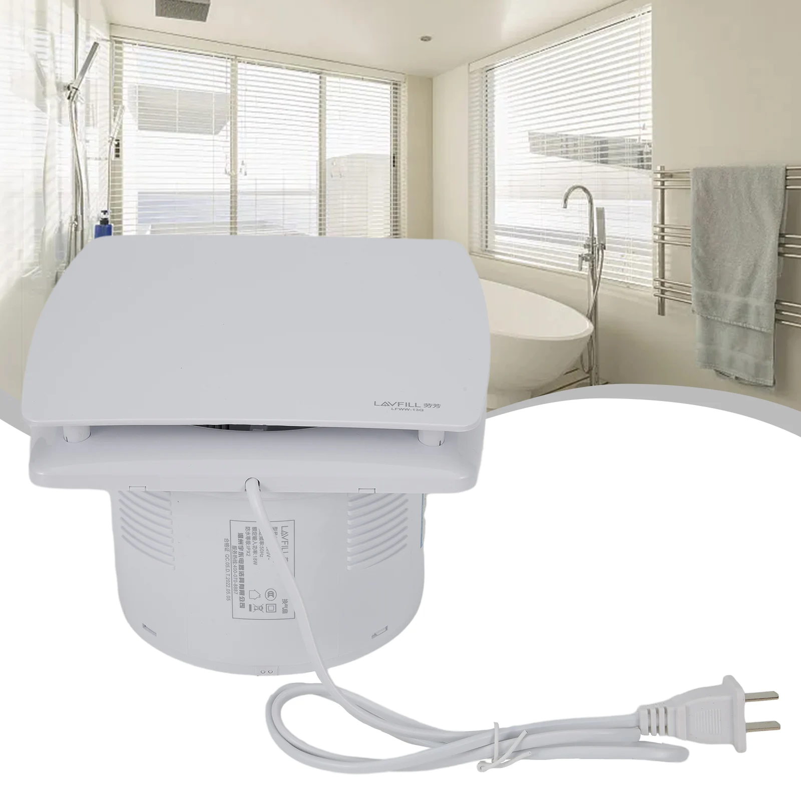 220V 6 Inches Exhaust Fan Silent Air Ventilation Extractor Fan For Home Bathroom Kitchen Bedroom Hotel Toilet Ventilator Fan
220V 6 Inches Exhaust Fan Silent Air Ventilation Extractor Fan For Home Bathroom Kitchen Bedroom Hotel Toilet Ventilator Fan
