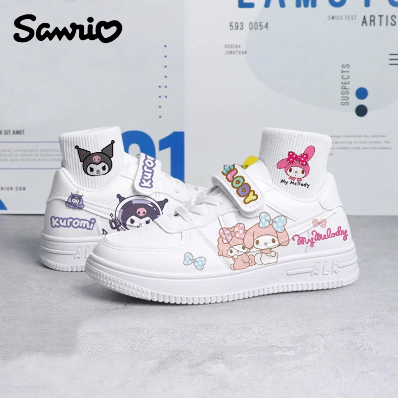 Sanrios My Melody Cinnamoroll Kuromi Anime Kawaii Kids White Shoes Cartoon Outdoor Casual Sports Girls Sneakers Boys Board Shoes
Sanrios My Melody Cinnamoroll Kuromi Anime Kawaii Kids White Shoes Cartoon Outdoor Casual Sports Girls Sneakers Boys Board Shoes