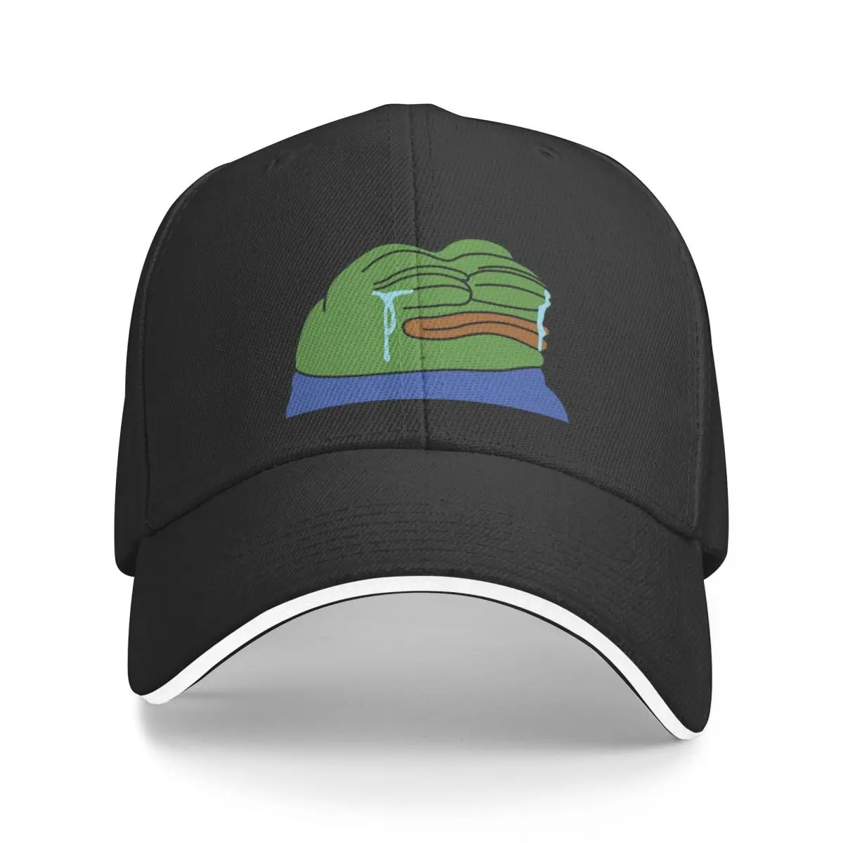 peepoSad Emote High Quality Baseball Cap Beach Outing Golf Wear black Women's Hats Men's
peepoSad Emote High Quality Baseball Cap Beach Outing Golf Wear black Women's Hats Men's
