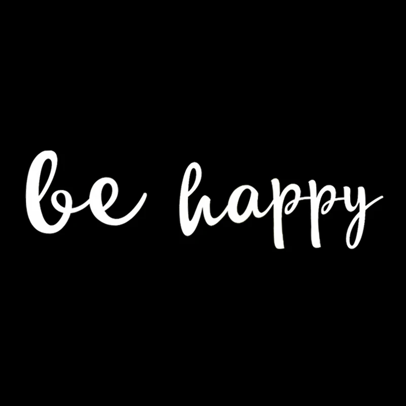 Интересные автомобильные наклейки Be Happy, наклейка на мотоцикл, водонепроницаемые аксессуары на лобовое стекло, # S90201
Интересные автомобильные наклейки Be Happy, наклейка на мотоцикл, водонепроницаемые аксессуары на лобовое стекло, # S90201