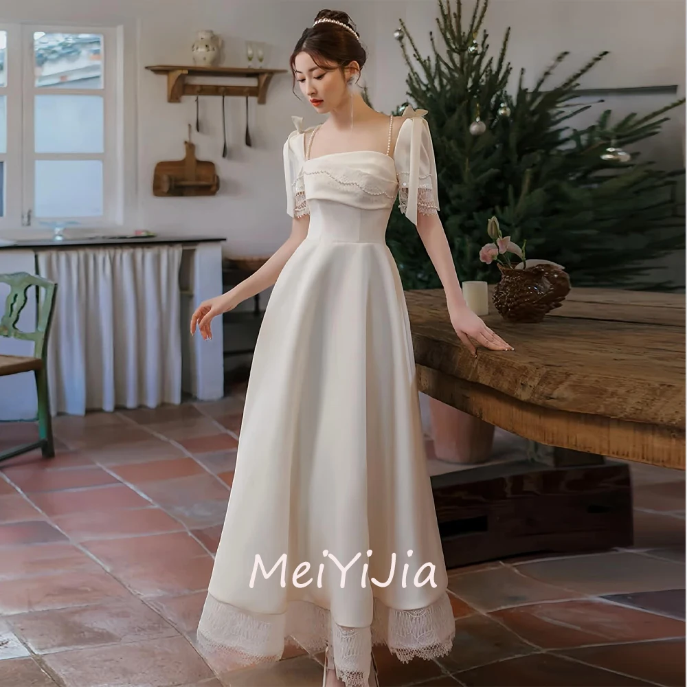 MeiYiJia Square Neckline Simple Beaded Ankle-Length Ruffle Satin Saudi Arabia Sexy Evening Birthday Club Outfits Summer 2024
MeiYiJia Square Neckline Simple Beaded Ankle-Length Ruffle Satin Saudi Arabia Sexy Evening Birthday Club Outfits Summer 2024
