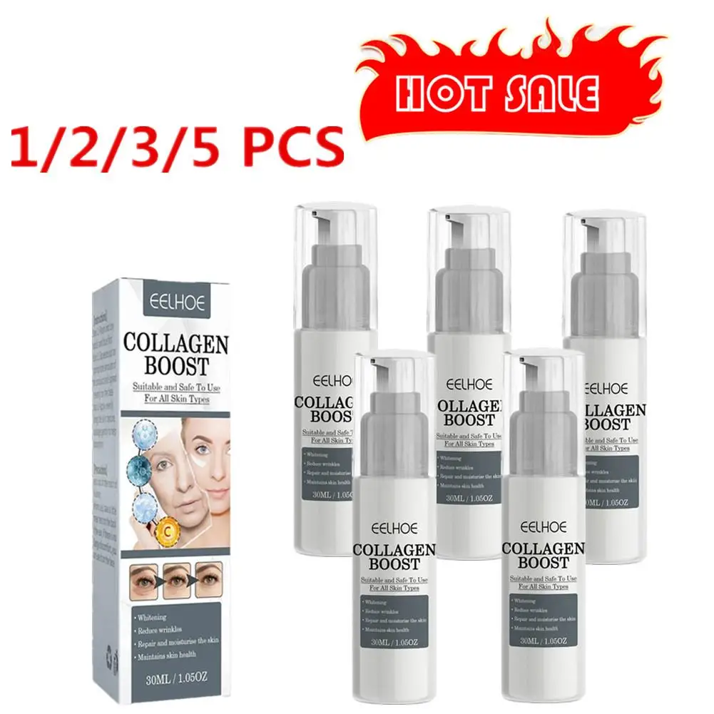 1-5X 30ml Anti Aging Collagen Boost Serum Blue Pure Hyaluronic Acid Anti Whitening Essence Oil MoisturFacial Face Wrinkle Cream
1-5X 30ml Anti Aging Collagen Boost Serum Blue Pure Hyaluronic Acid Anti Whitening Essence Oil MoisturFacial Face Wrinkle Cream