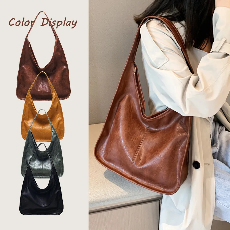 New Women 2023 Pu Leather Vintage Shoulder Clutch Armpit Shoulder Bags Purses And Handbags
New Women 2023 Pu Leather Vintage Shoulder Clutch Armpit Shoulder Bags Purses And Handbags
