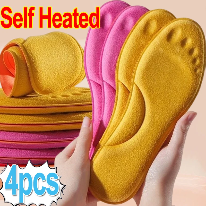 2/4pcs Self Heating Insoles Thermostatic Thermal Insole Massage Memory Foam Arch Support Shoe Pad Heated Pads Winter Men Women
2/4pcs Self Heating Insoles Thermostatic Thermal Insole Massage Memory Foam Arch Support Shoe Pad Heated Pads Winter Men Women