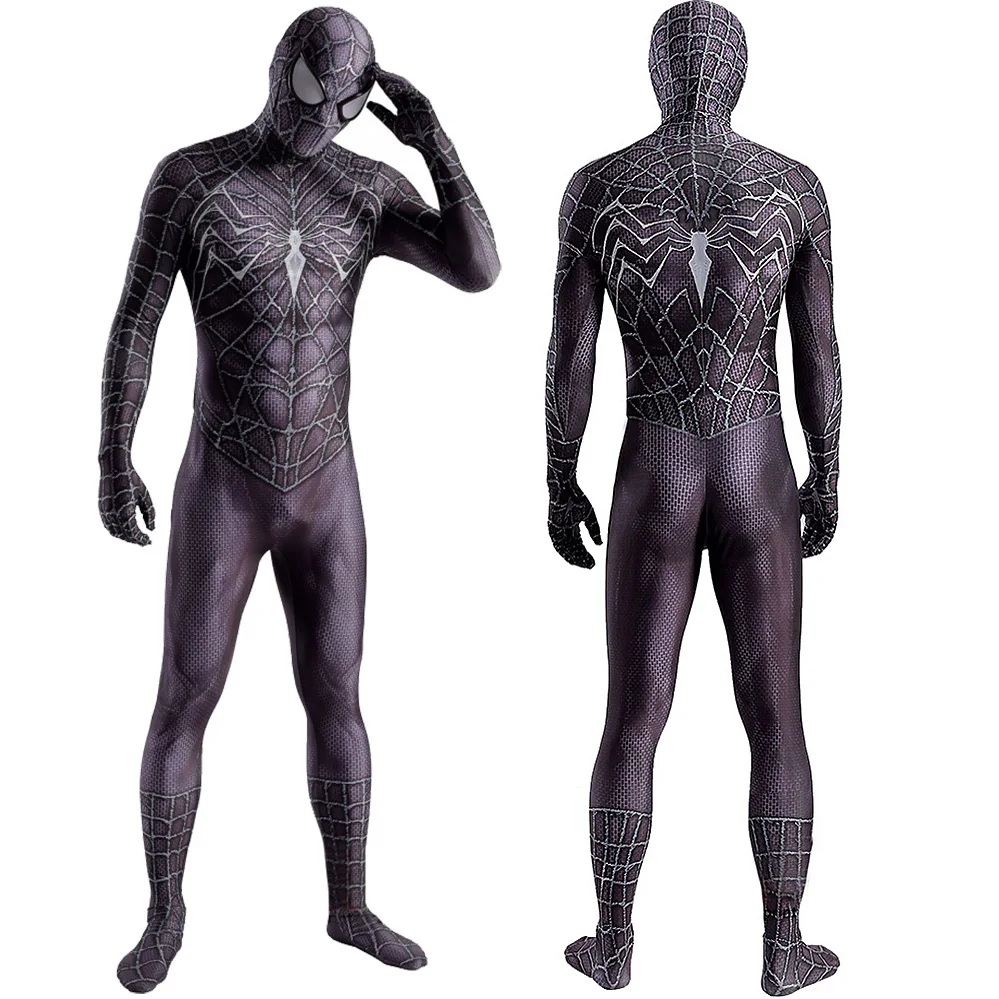 Adults Kids Venom Symbiote Spiderman Superhero Cosplay Costume Halloween Full Bodysuit Zentai Second Skin Party Jumpsuit
Adults Kids Venom Symbiote Spiderman Superhero Cosplay Costume Halloween Full Bodysuit Zentai Second Skin Party Jumpsuit