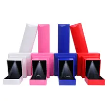 LED Lighted Necklace Ring Storage Boxes Engagement Wedding Gift Case Pendant Bracelet Jewelry Display Box
LED Lighted Necklace Ring Storage Boxes Engagement Wedding Gift Case Pendant Bracelet Jewelry Display Box