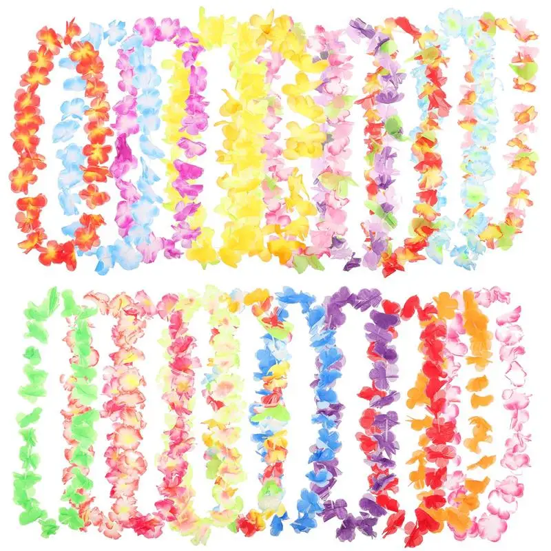 50pcs Hawaii Garlands Simulated Hawaiian Wreath Hawaiian Leis Necklace Flower Garland For Theme Party Beach Hula Costume Decor
50pcs Hawaii Garlands Simulated Hawaiian Wreath Hawaiian Leis Necklace Flower Garland For Theme Party Beach Hula Costume Decor