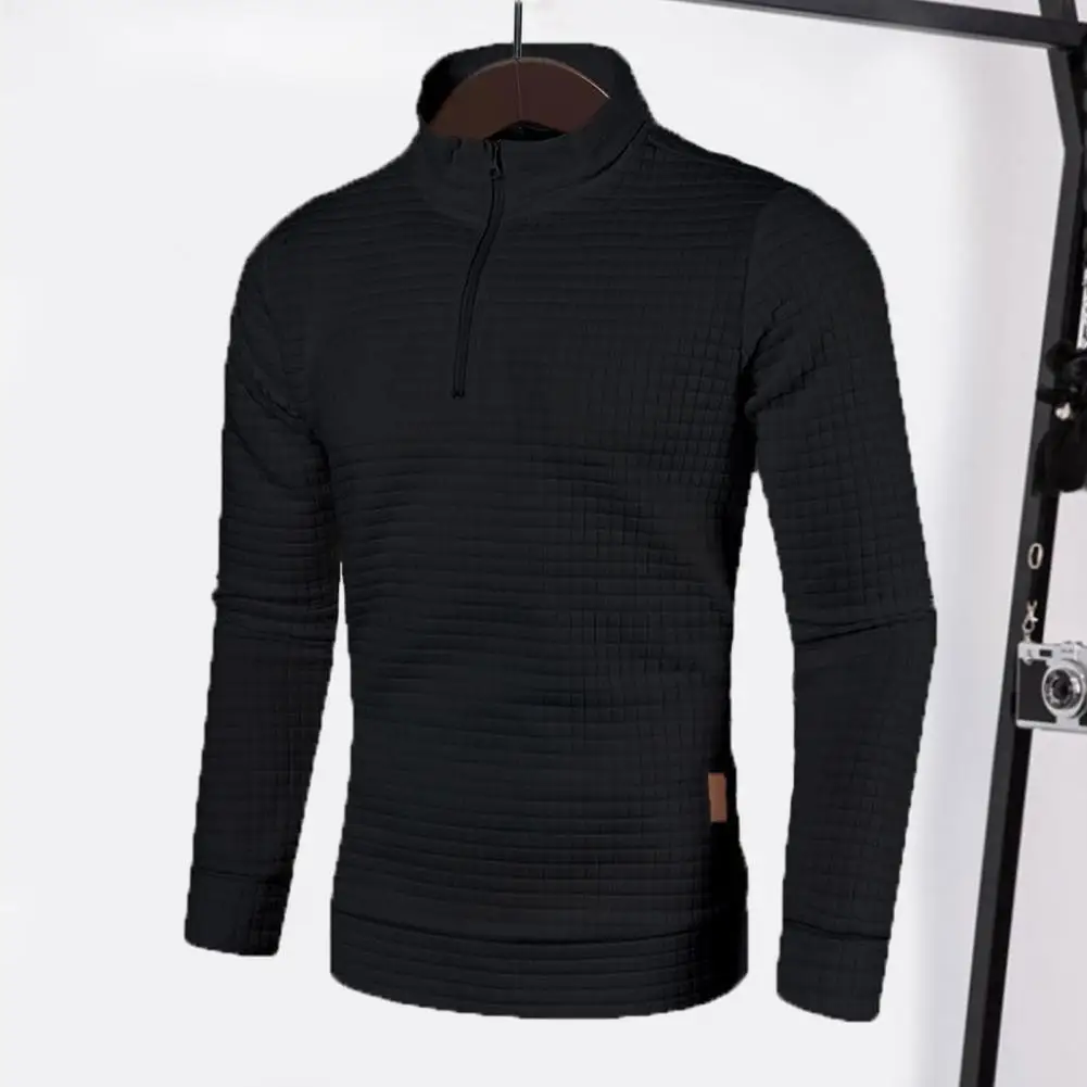 Breathable Men Sweatshirt Men Casual Sweatshirt Stylish Men's Mid-length Pullover Warm Elastic Grid Texture Sweatshirt for Fall
Breathable Men Sweatshirt Men Casual Sweatshirt Stylish Men's Mid-length Pullover Warm Elastic Grid Texture Sweatshirt for Fall