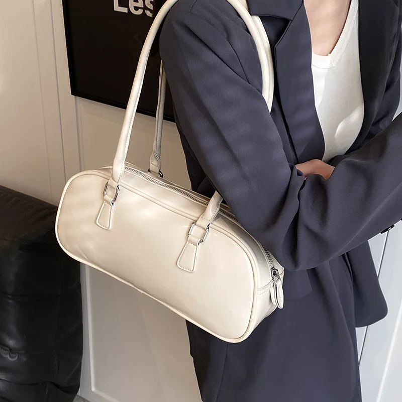 بلون بولي Leather حقائب جلدية تحت الإبط للنساء 2026 ربيع الكورية موضة ريترو حقيبة كتف بسيطة سيدة حقائب اليد والمحافظ بلون بولي Leather حقائب جلدية تحت الإبط للنساء 2026 ربيع الكورية موضة ريترو حقيبة كتف بسيطة سيدة حقائب اليد والمحافظ