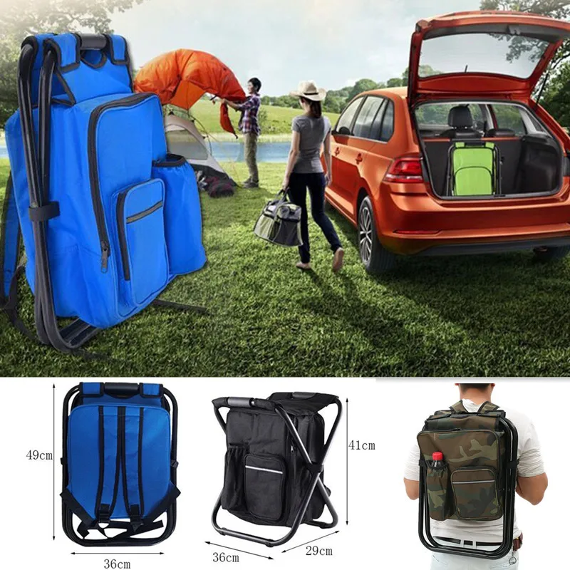 Collapsible fishing chair with ice pack stool Wear resistant outdoor camping fishing equipment
Collapsible fishing chair with ice pack stool Wear resistant outdoor camping fishing equipment