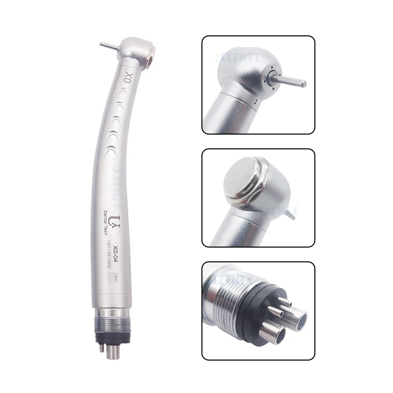 Dental X0-04 High Speed Handpiece 4 holes /2 holes Ceramic Bearing 4 Water Way Spray Standard Clean Head System Push Button
Dental X0-04 High Speed Handpiece 4 holes /2 holes Ceramic Bearing 4 Water Way Spray Standard Clean Head System Push Button