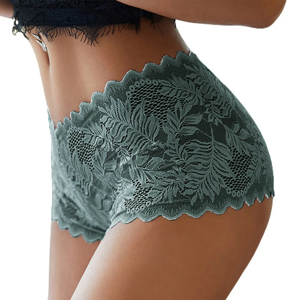 Womens Sexy See-Through Lace Lingerie Plus Size Floral Embroidery Elasticity Breathable Briefs French Retro Style Knickers
Womens Sexy See-Through Lace Lingerie Plus Size Floral Embroidery Elasticity Breathable Briefs French Retro Style Knickers