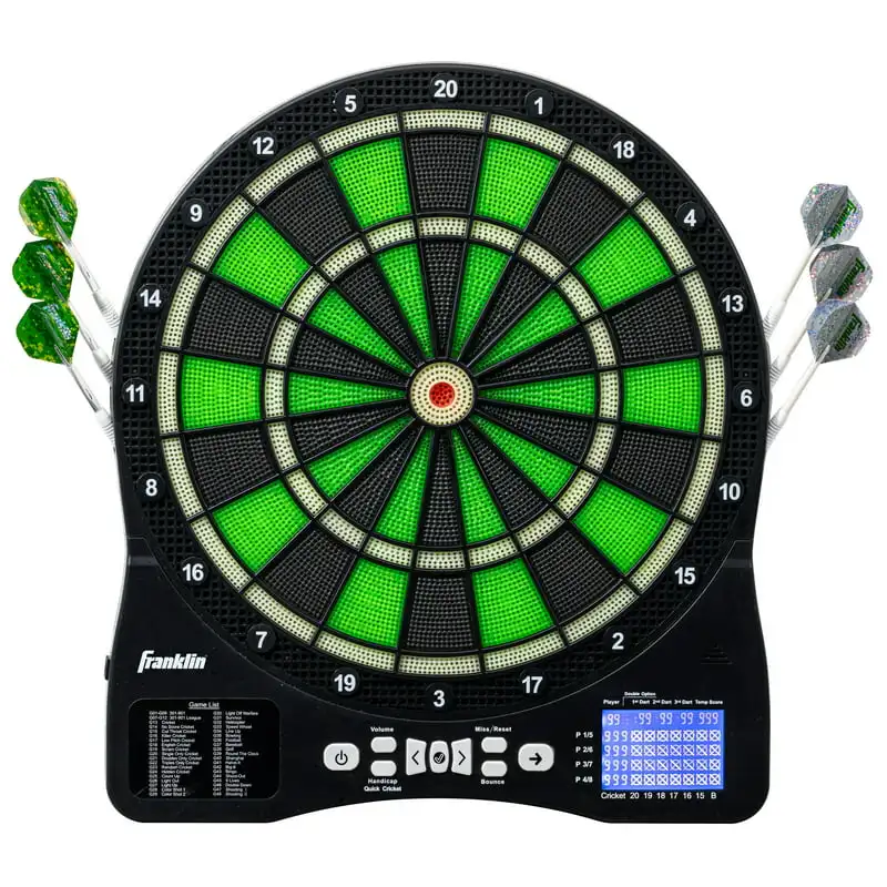 Light Up Electronic Board Set - LED Soft Tip Electric Dartboard with Digital Scoreboard - Adults + Set - (6) Darts Included 
Light Up Electronic Board Set - LED Soft Tip Electric Dartboard with Digital Scoreboard - Adults + Set - (6) Darts Included