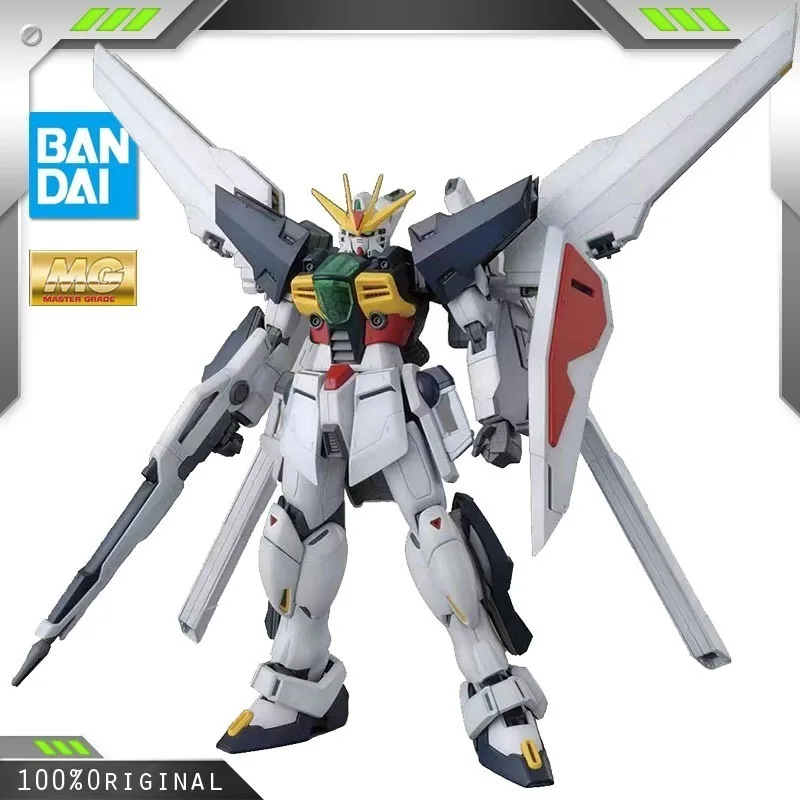 

BANDAI Anime MG 1/100 GX-9901-DX Gundam Double X New Mobile Report Gundam Assembly Plastic Model Kit Action Toys Figures Gift