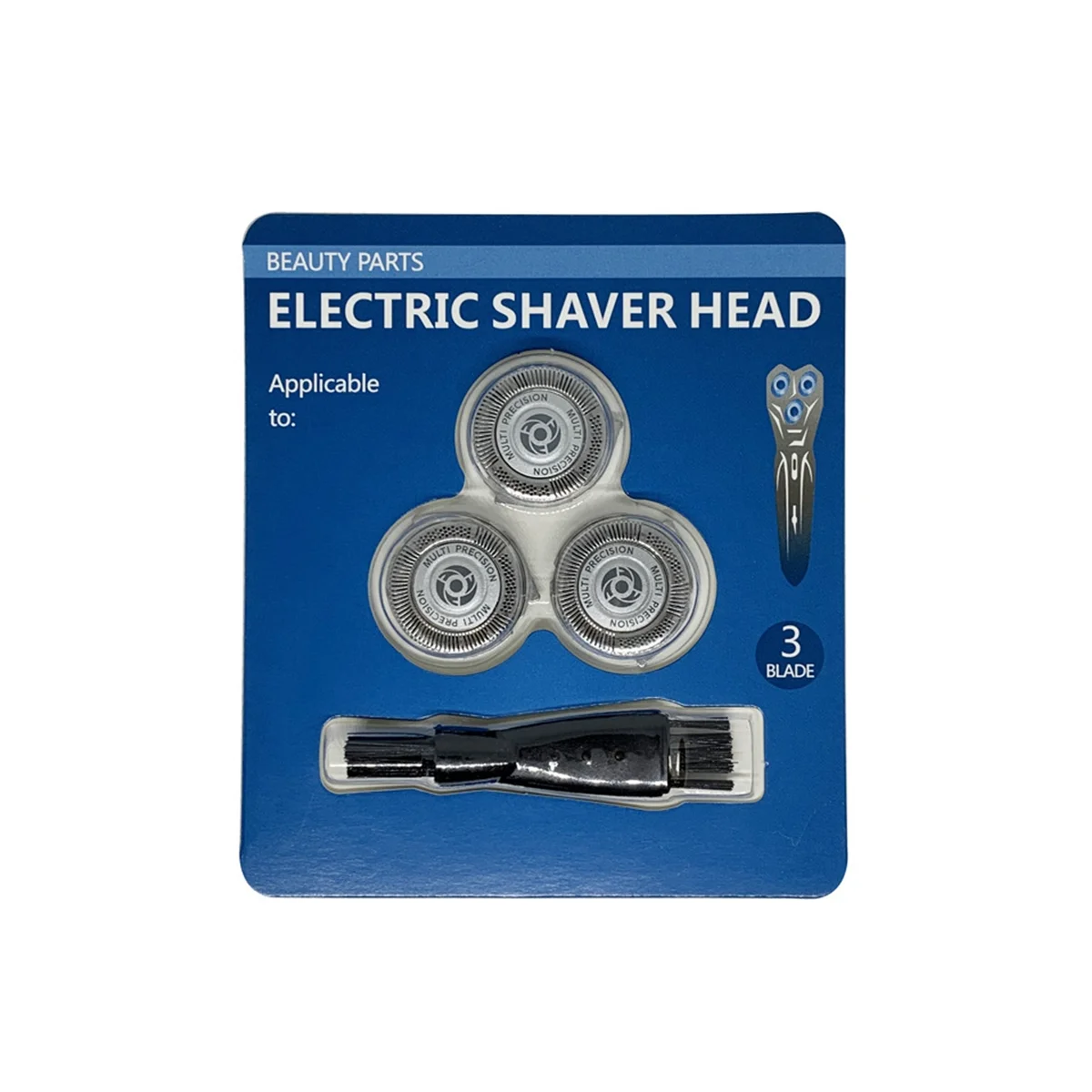 3Pcs SH50 Replacement Head Razor Blade for Philips Shaver S5000 S5510 S5340 S5140 S5110 S5400 S9161 S5050 S7510 S5380
3Pcs SH50 Replacement Head Razor Blade for Philips Shaver S5000 S5510 S5340 S5140 S5110 S5400 S9161 S5050 S7510 S5380