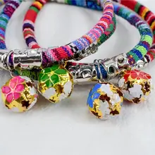 1pcs Pet Ethnic Cute Cat Collar Adjustable Bell Collar Boho Style Positioning Footprint Pet Collar Pet Supplies Direct Sales
1pcs Pet Ethnic Cute Cat Collar Adjustable Bell Collar Boho Style Positioning Footprint Pet Collar Pet Supplies Direct Sales