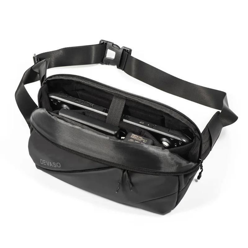 For Steam Deck Handheld Game Consoles Portable Splash-proof Crossbody Shoulder Bag Large Capacity Storage Bag 
For Steam Deck Handheld Game Consoles Portable Splash-proof Crossbody Shoulder Bag Large Capacity Storage Bag