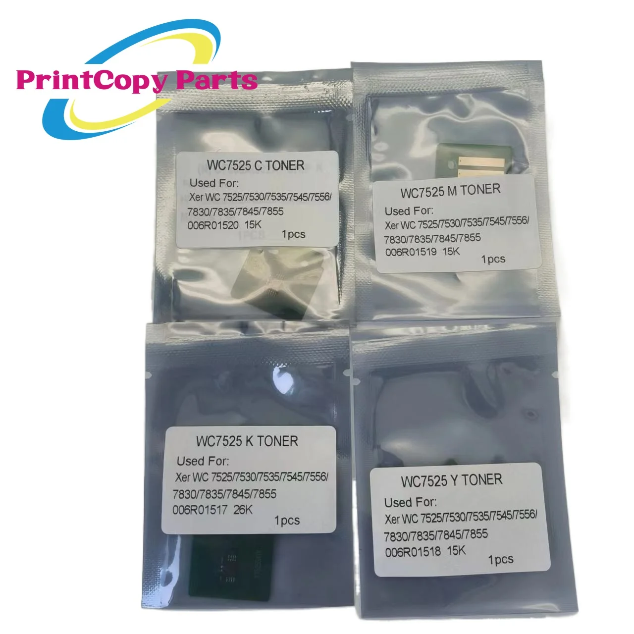 8 шт., чип тонера 006R01519 006R01520 006R01517 006R01518 ДЛЯ WorkCentre Xerox 7525 WC7825 WC7525 WC7855 WC7830 WC7835 WC7845
8 шт., чип тонера 006R01519 006R01520 006R01517 006R01518 ДЛЯ WorkCentre Xerox 7525 WC7825 WC7525 WC7855 WC7830 WC7835 WC7845