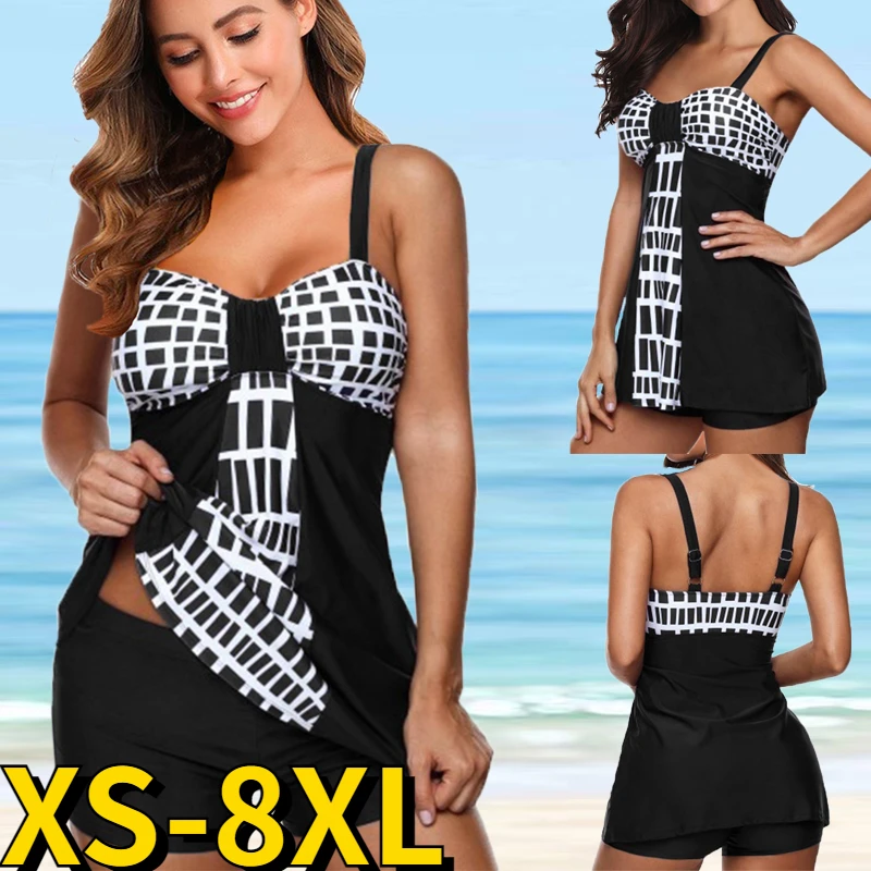 Summer Women High-waist Bikini Sets Female Tankinis Swimsuit Ladies Beach Bathing Suit Monokini New Design Printing Swimwear
Summer Women High-waist Bikini Sets Female Tankinis Swimsuit Ladies Beach Bathing Suit Monokini New Design Printing Swimwear