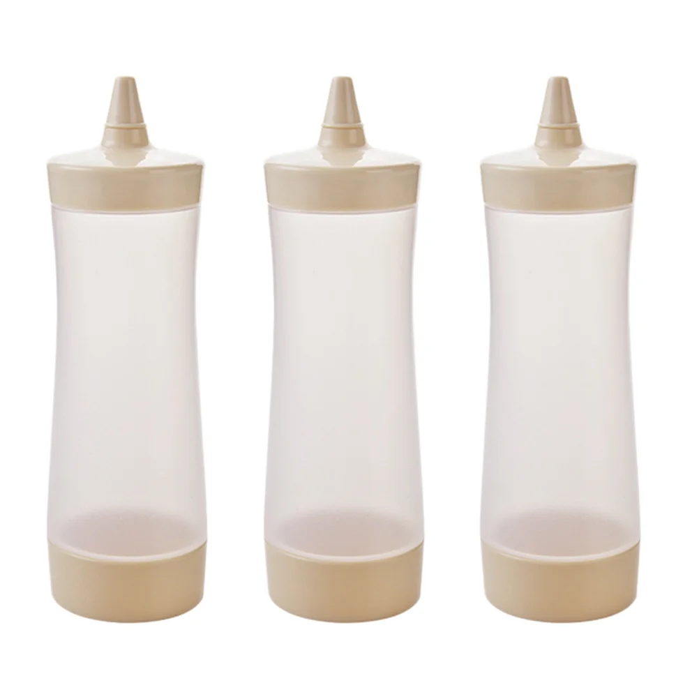 3 PCS Sauce Bottle Condiment Mustard Squeeze Bottles Thicken Ketchup Dressing Container
3 PCS Sauce Bottle Condiment Mustard Squeeze Bottles Thicken Ketchup Dressing Container