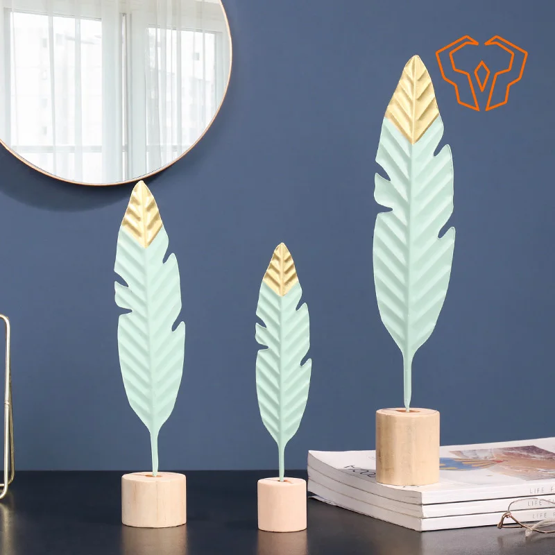 Nordic Creative Ironwork Feather Bedroom Metal Decoration Home Living Room Decoration Gift Ornament Household
Nordic Creative Ironwork Feather Bedroom Metal Decoration Home Living Room Decoration Gift Ornament Household