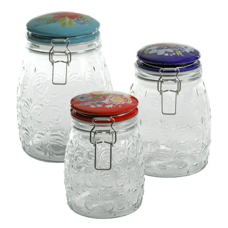 Embossed Clamp Jars, Set of 3 Baking tray Cake pan for baking Takoyaki pan in square cake pan Silicone kitchen accessories Alum
Embossed Clamp Jars, Set of 3 Baking tray Cake pan for baking Takoyaki pan in square cake pan Silicone kitchen accessories Alum