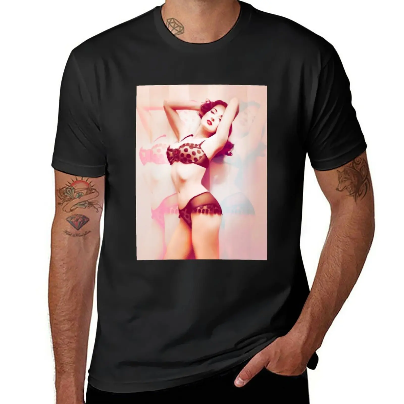 

New Dita Von Teese Premium T-Shirt T-shirt short funny t shirts animal print shirt for boys sweat shirts, men