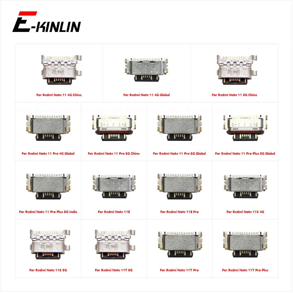 Micro USB Jack Connector Socket Type-C Charging Port Charger Plug Dock For XiaoMi Redmi Note 11 11E 11S 11T Pro Plus Global
Micro USB Jack Connector Socket Type-C Charging Port Charger Plug Dock For XiaoMi Redmi Note 11 11E 11S 11T Pro Plus Global