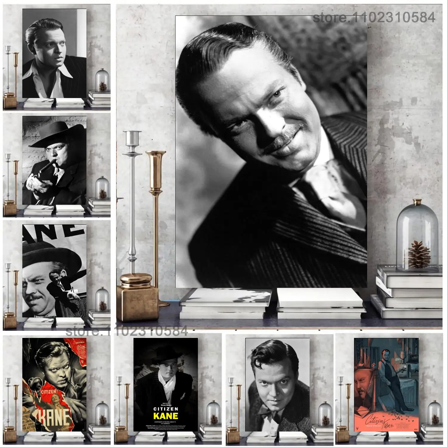 Orson Welles poster Wall Art Canvas Posters Decoration Art Poster Personalized Gift Modern Family bedroom Painting
Orson Welles poster Wall Art Canvas Posters Decoration Art Poster Personalized Gift Modern Family bedroom Painting