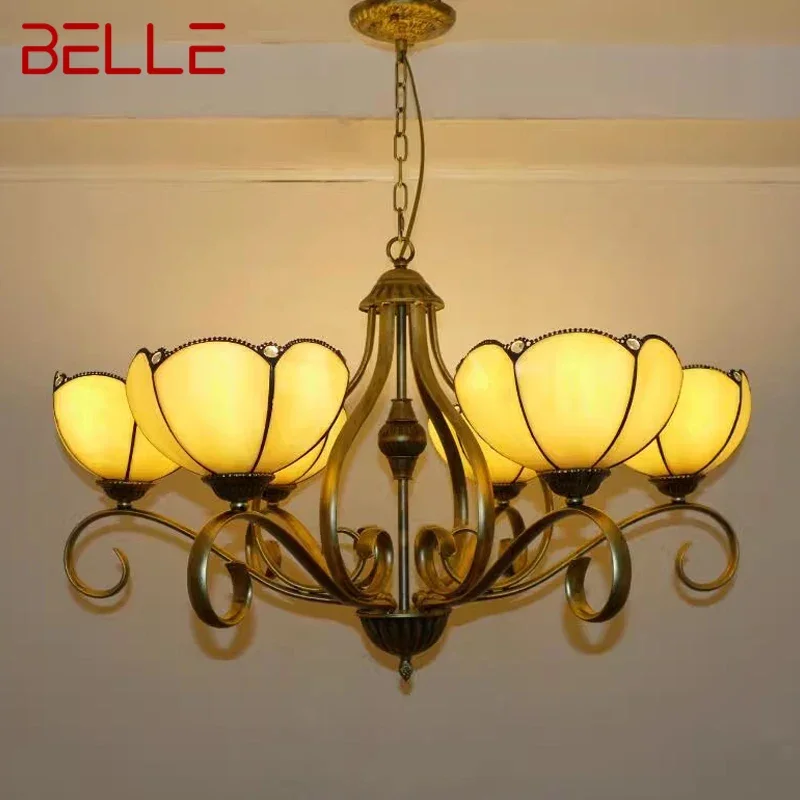Европа BELLE Tiffany, Подвесная лампа для гостиной, винтажная креативная цветная стеклянная люстра для ресторана, спальни, отеля
Европа BELLE Tiffany, Подвесная лампа для гостиной, винтажная креативная цветная стеклянная люстра для ресторана, спальни, отеля