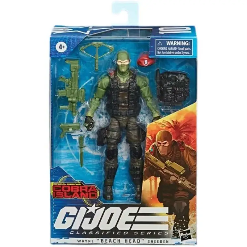 Hasbro Special Forces G.I.Joe Wayne Beach Head Sneeden Action Figure Collectible Premium Model Toy 6-Inch
Hasbro Special Forces G.I.Joe Wayne Beach Head Sneeden Action Figure Collectible Premium Model Toy 6-Inch